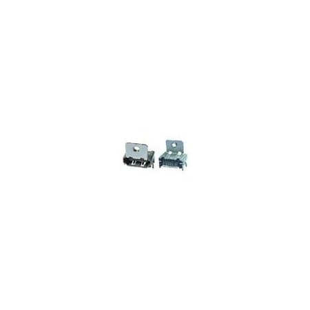 Fci Hdmi, Displayport & Dvi Connectors 19P R/A Thr Hle Recp Type A, W/ Flange 10029449-002RLF